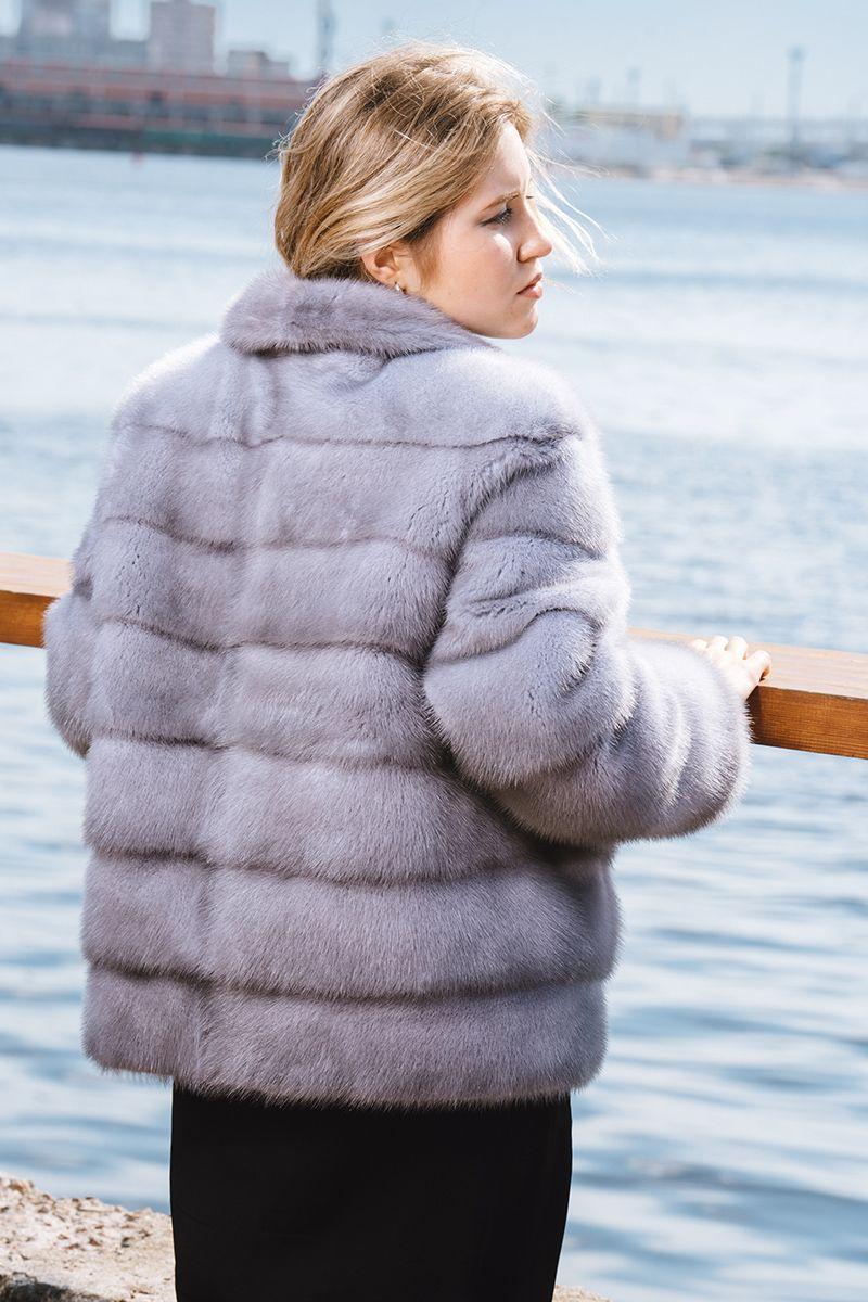 Куртка из норки фото