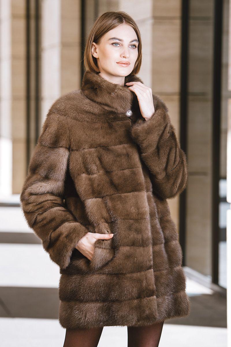Норковая шуба фото