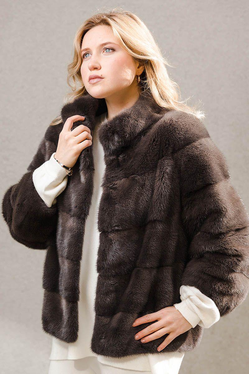 Норковая куртка фото