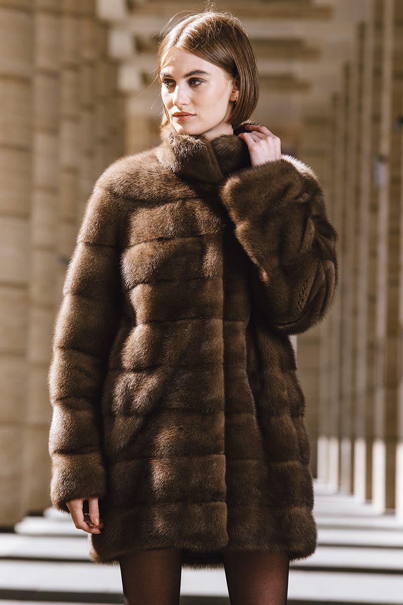 Норковая шуба фото