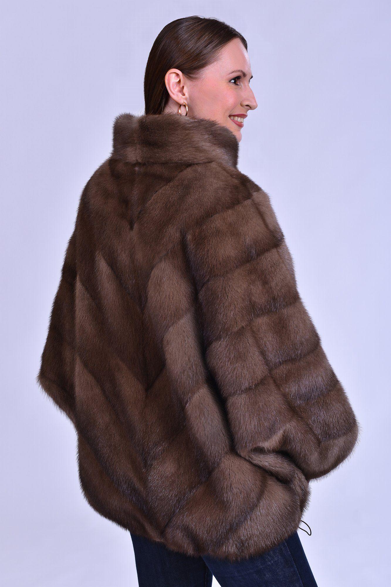 Куртка из меха норки фото