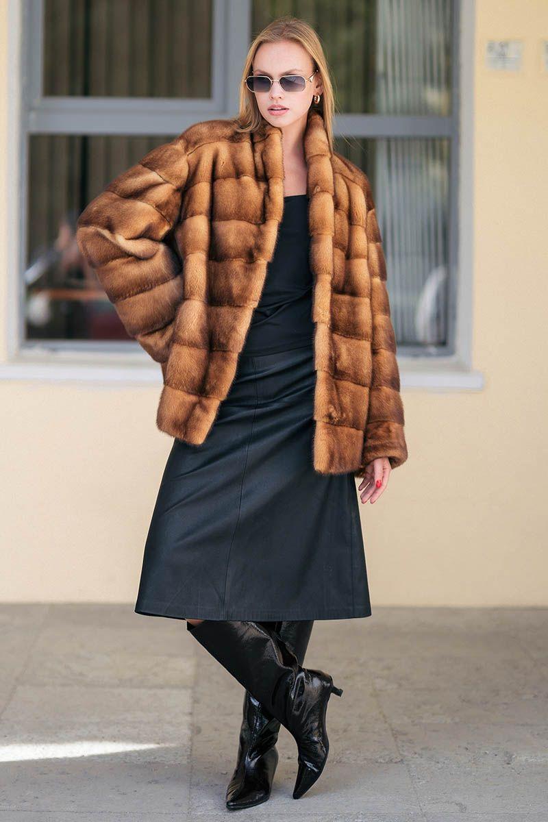 Норковая шуба фото