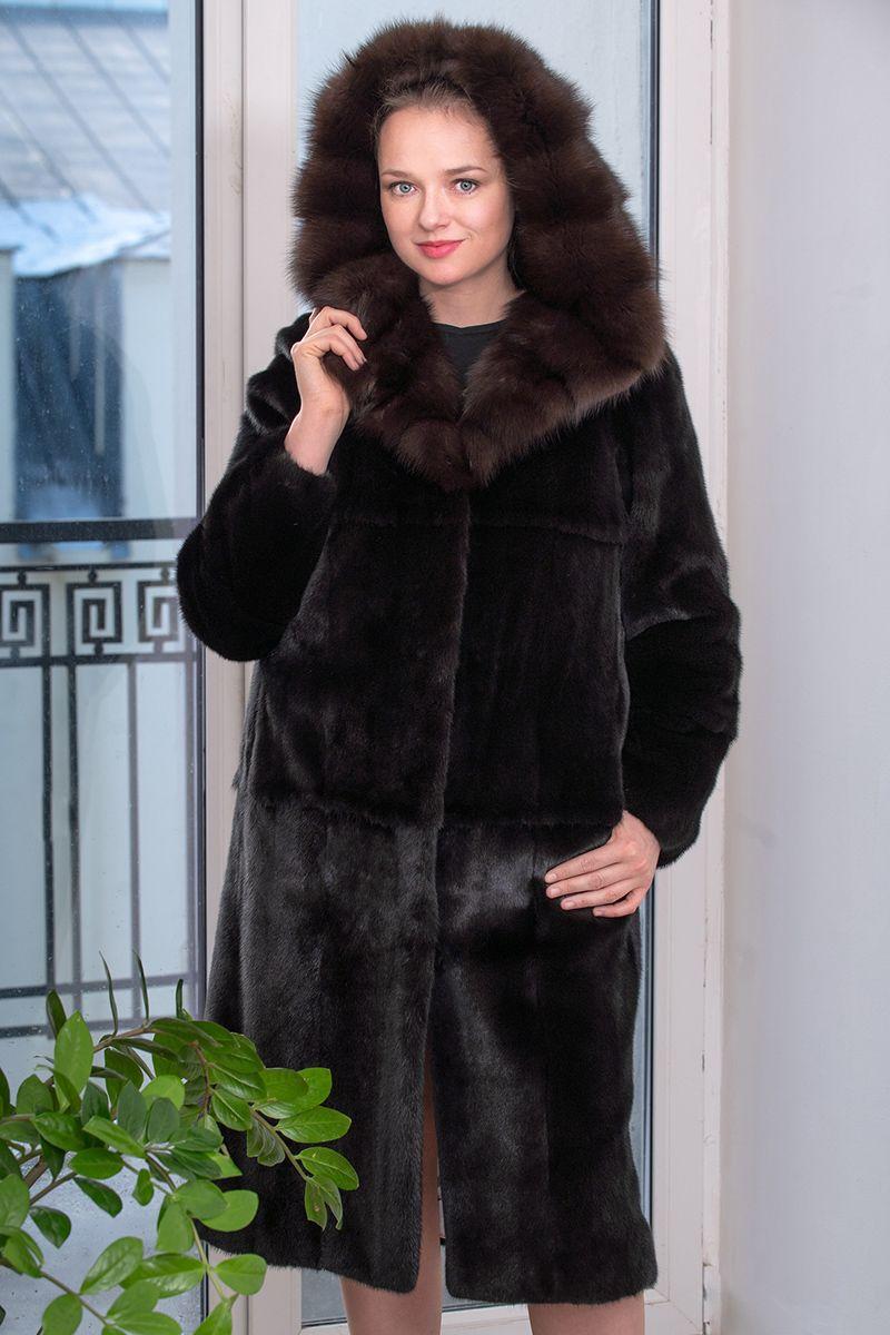 Норковая шуба фото