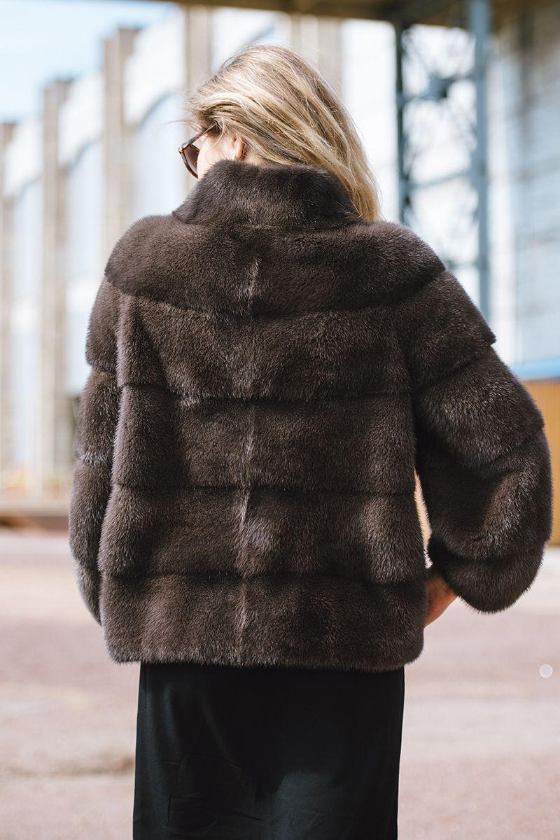 Норковая куртка фото