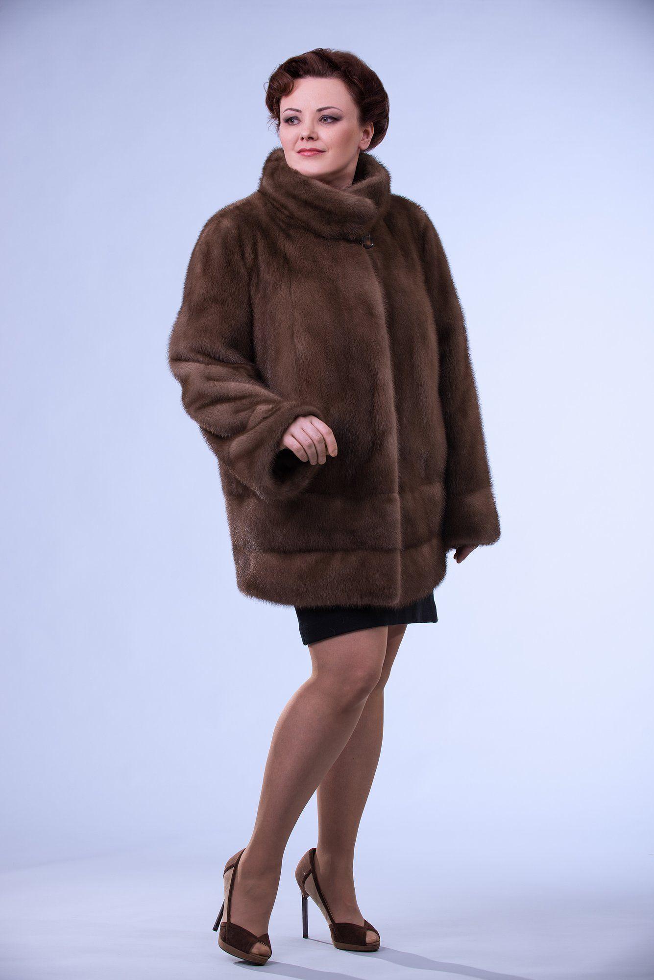 Куртка женская из меха норки фото