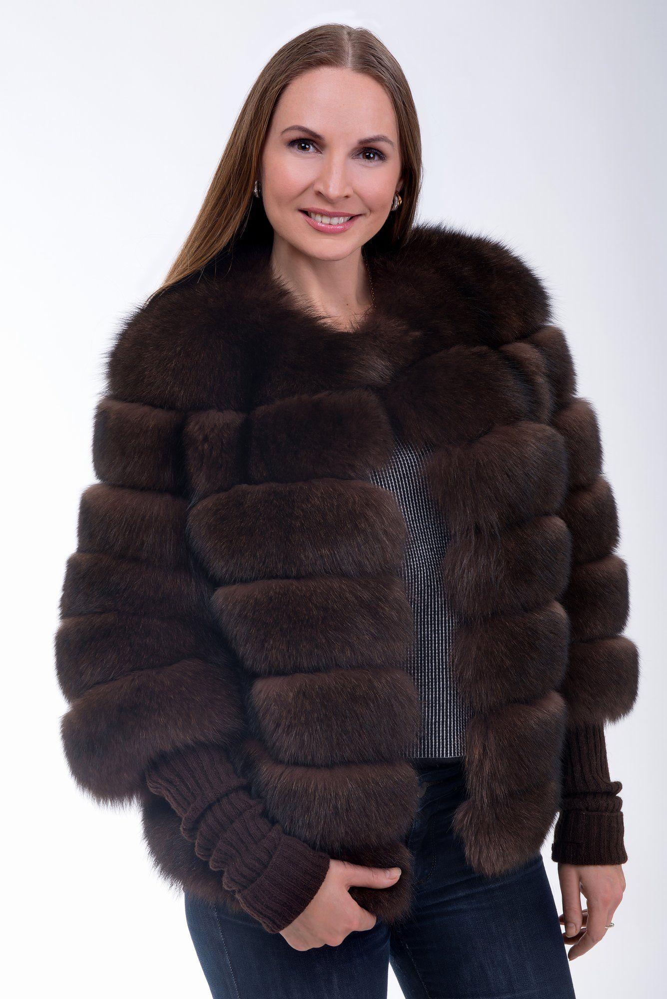 Куртка из  песца фото