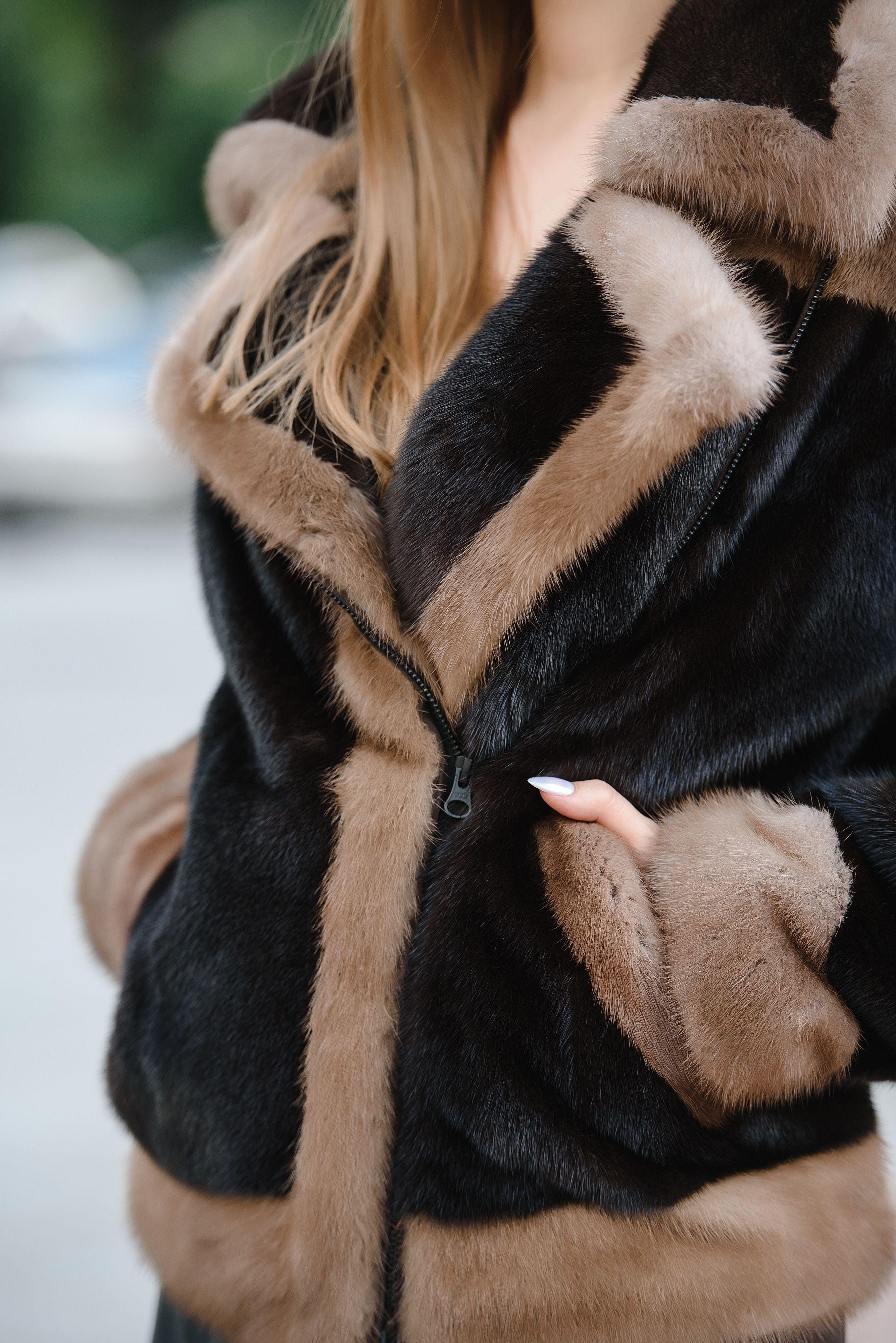 Косуха из меха норки фото