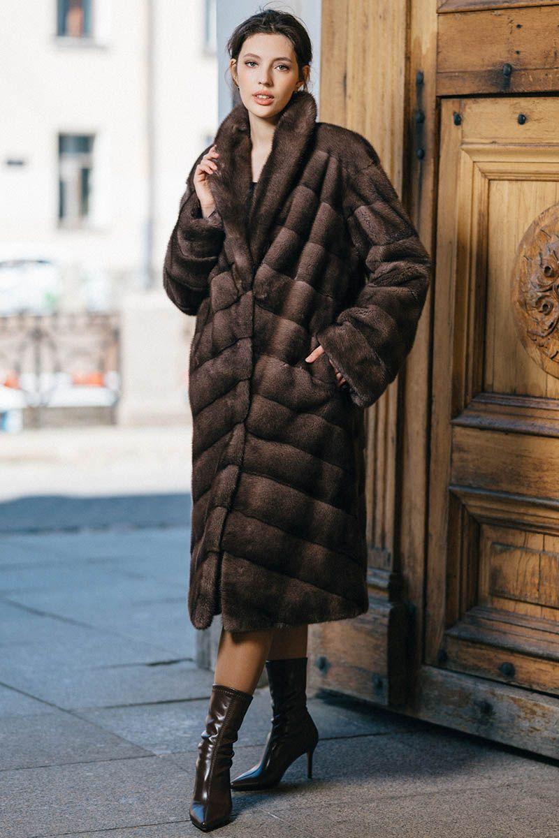 Норковая шуба фото