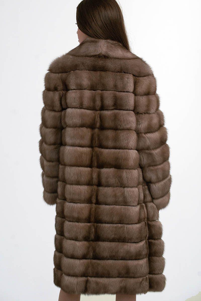 Шуба из баргузинского соболя фото