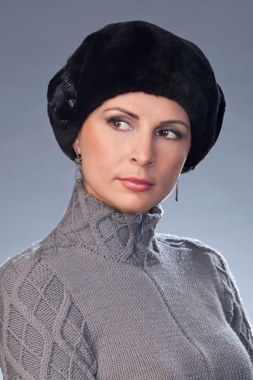 Головной убор из меха кролика фото