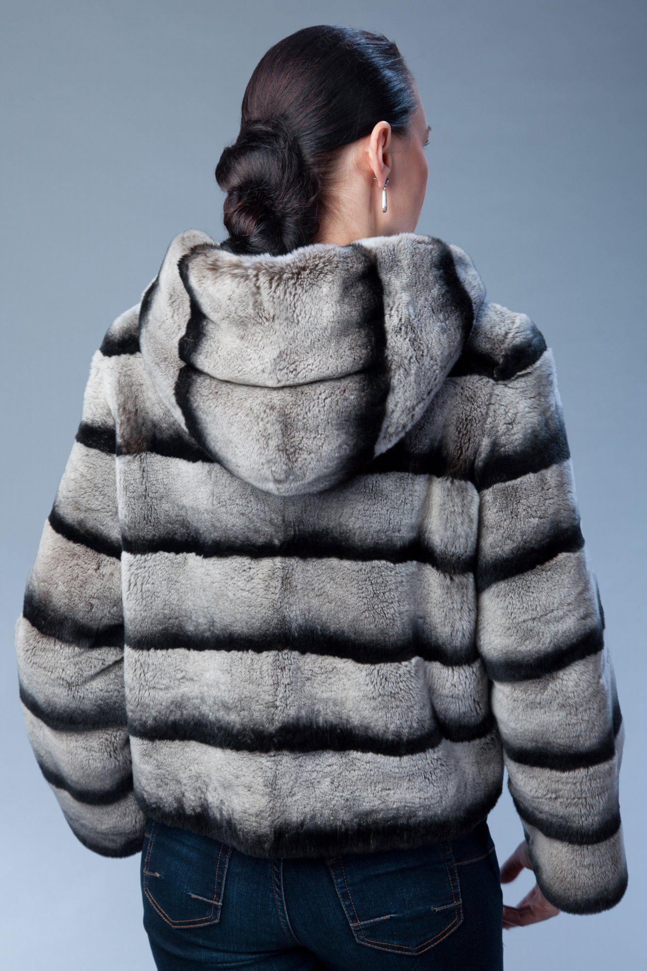 Куртка женская из меха  кролика фото