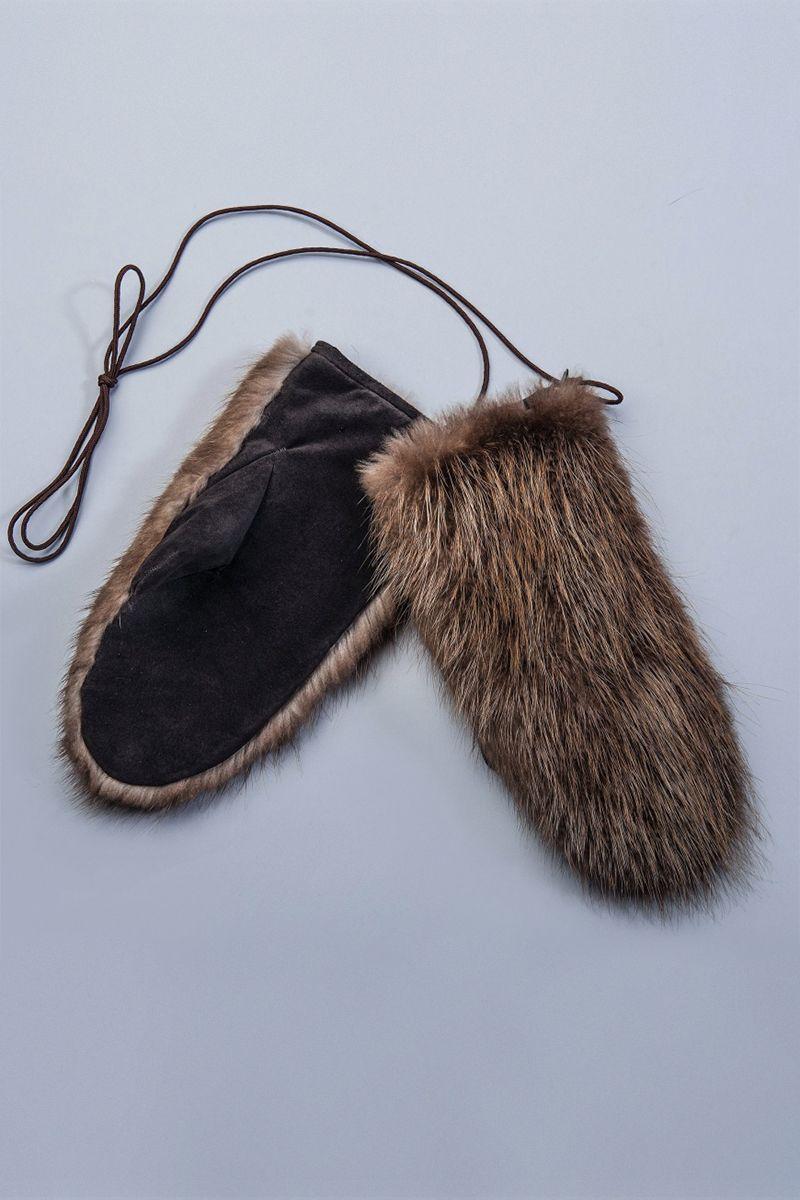 Рукавицы из бобра фото