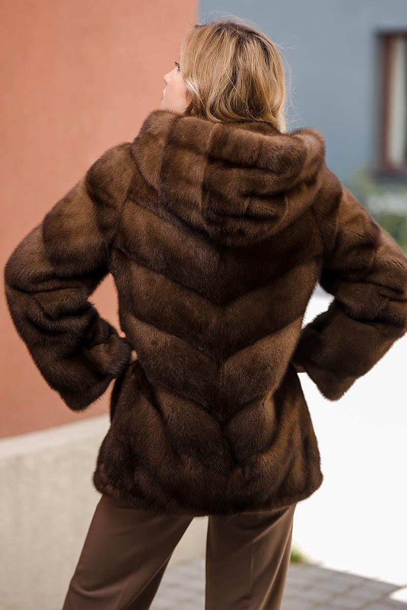 Норковая куртка фото