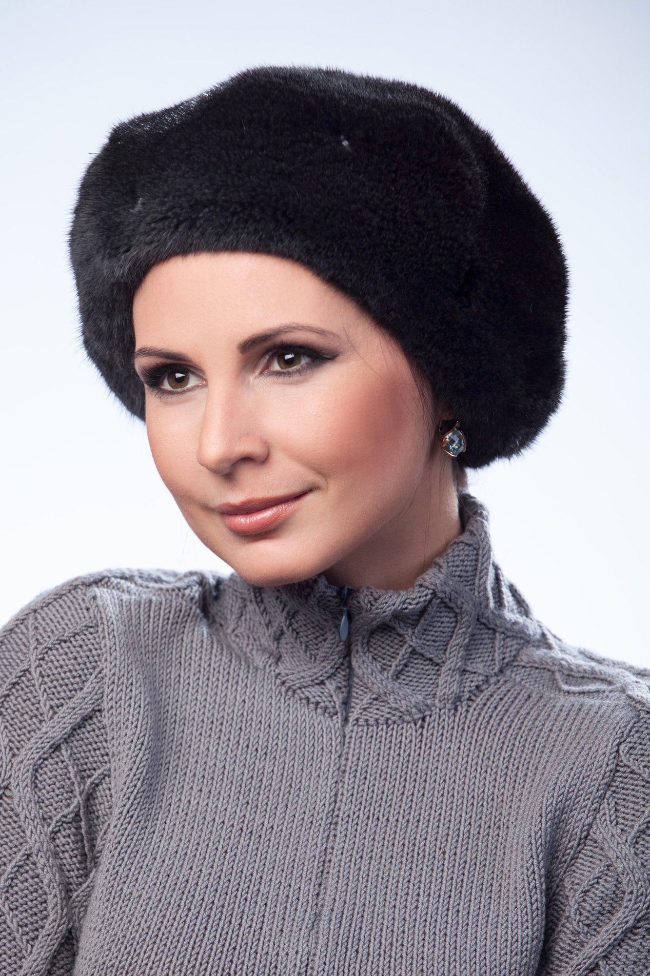 Головной убор из норки фото