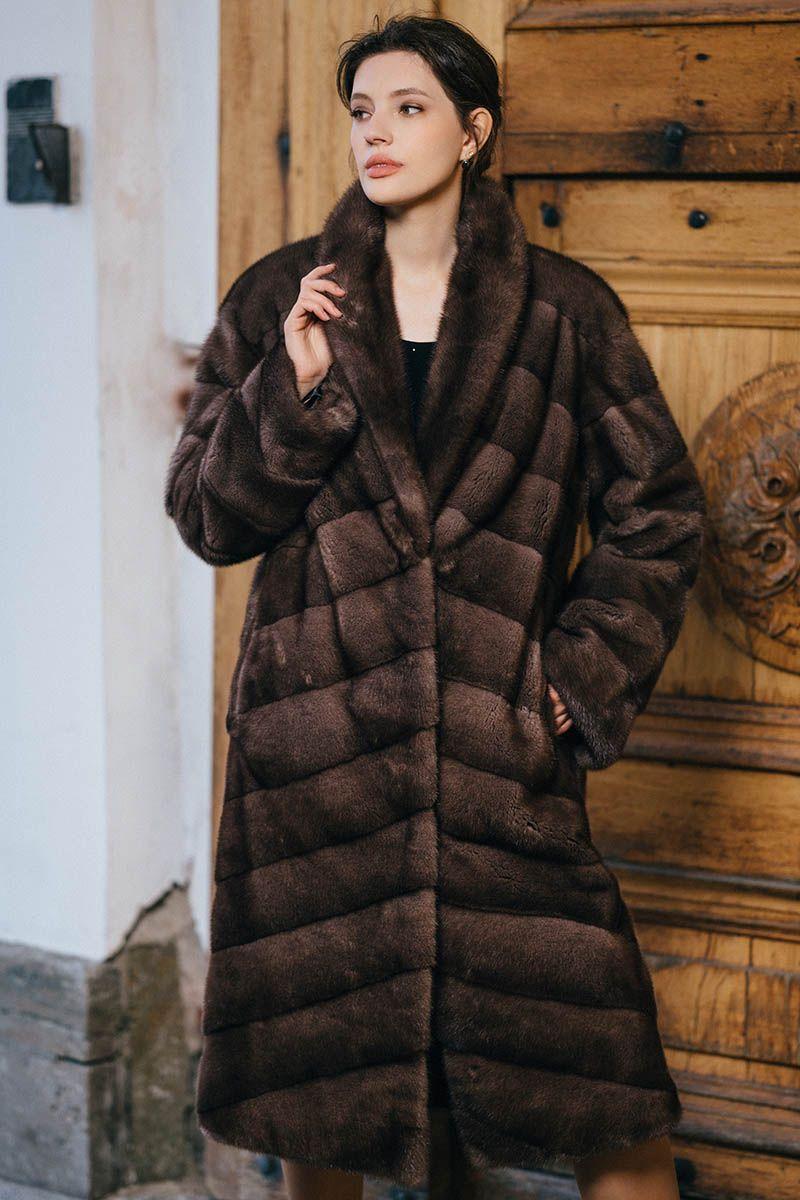 Норковая шуба фото