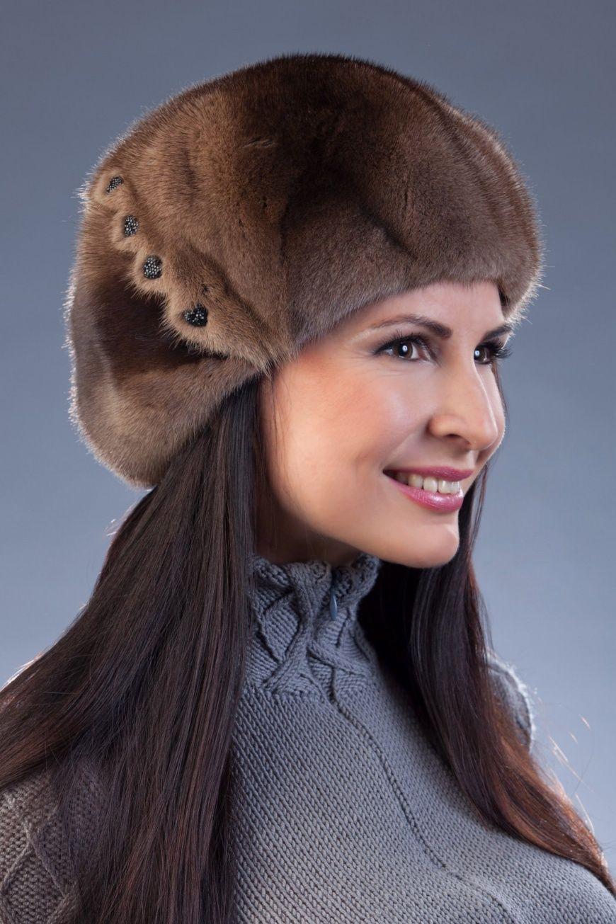 Головной убор из норки фото