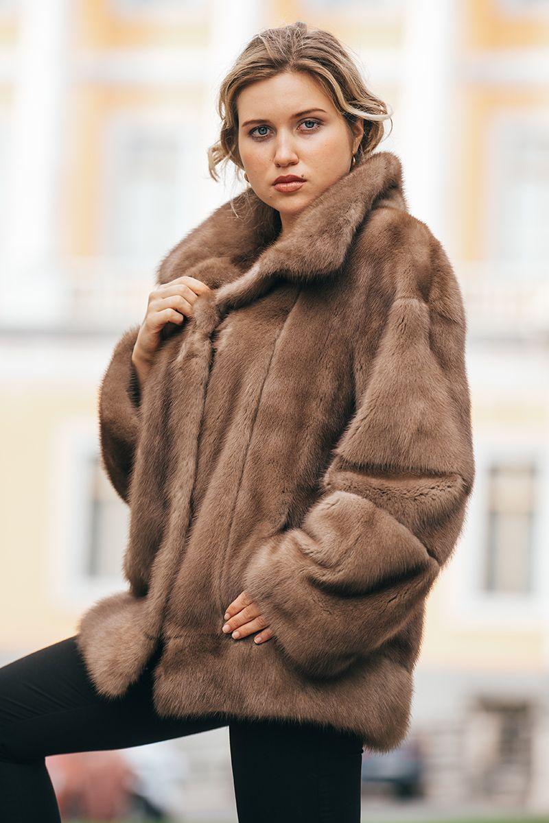 Куртка из норки фото