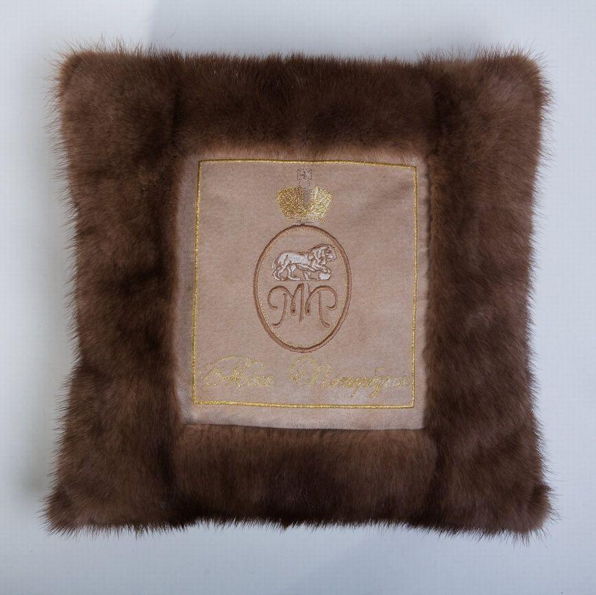 подушка из норки фото