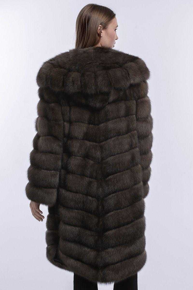 Шуба из соболя фото