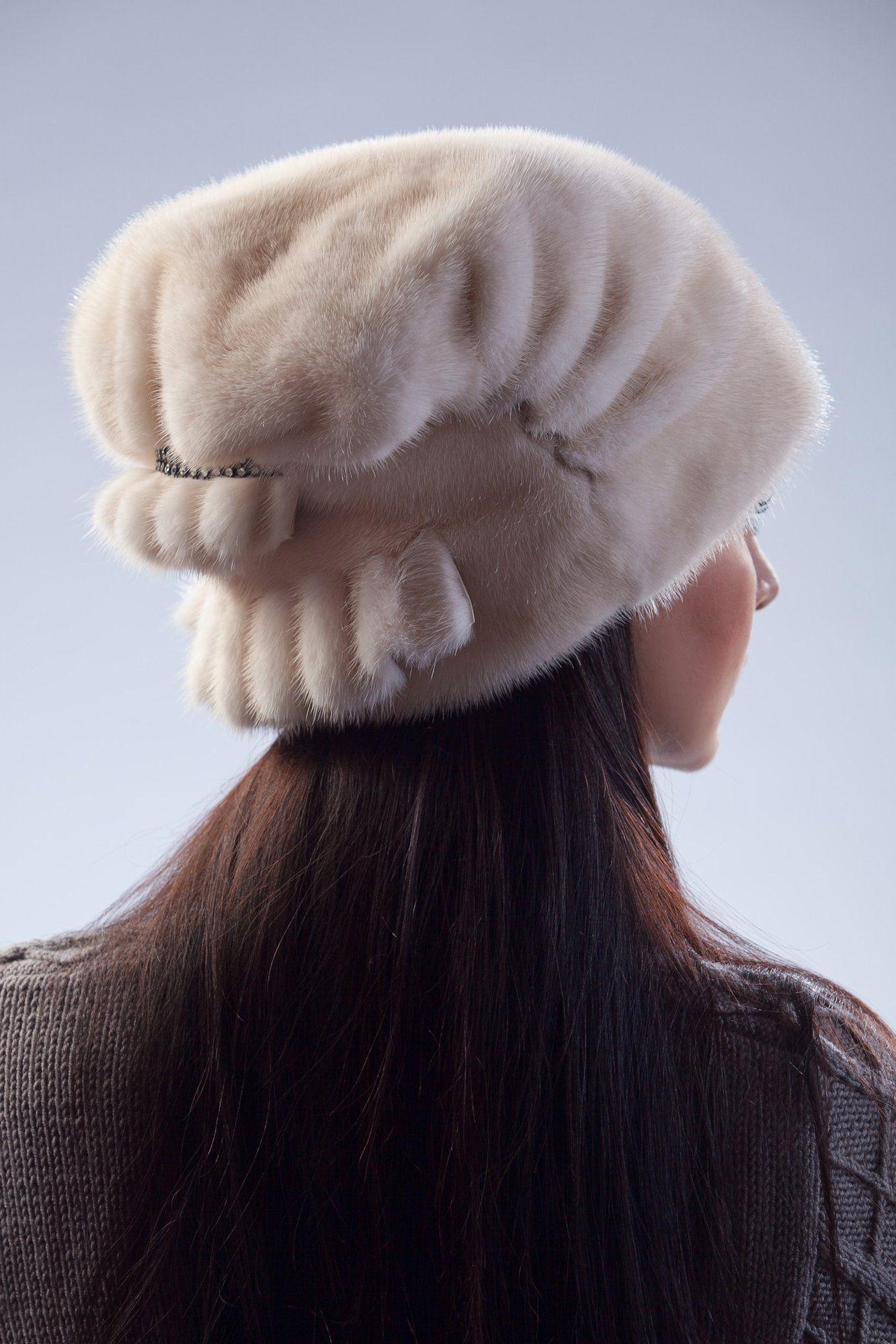 Головной убор из норки фото