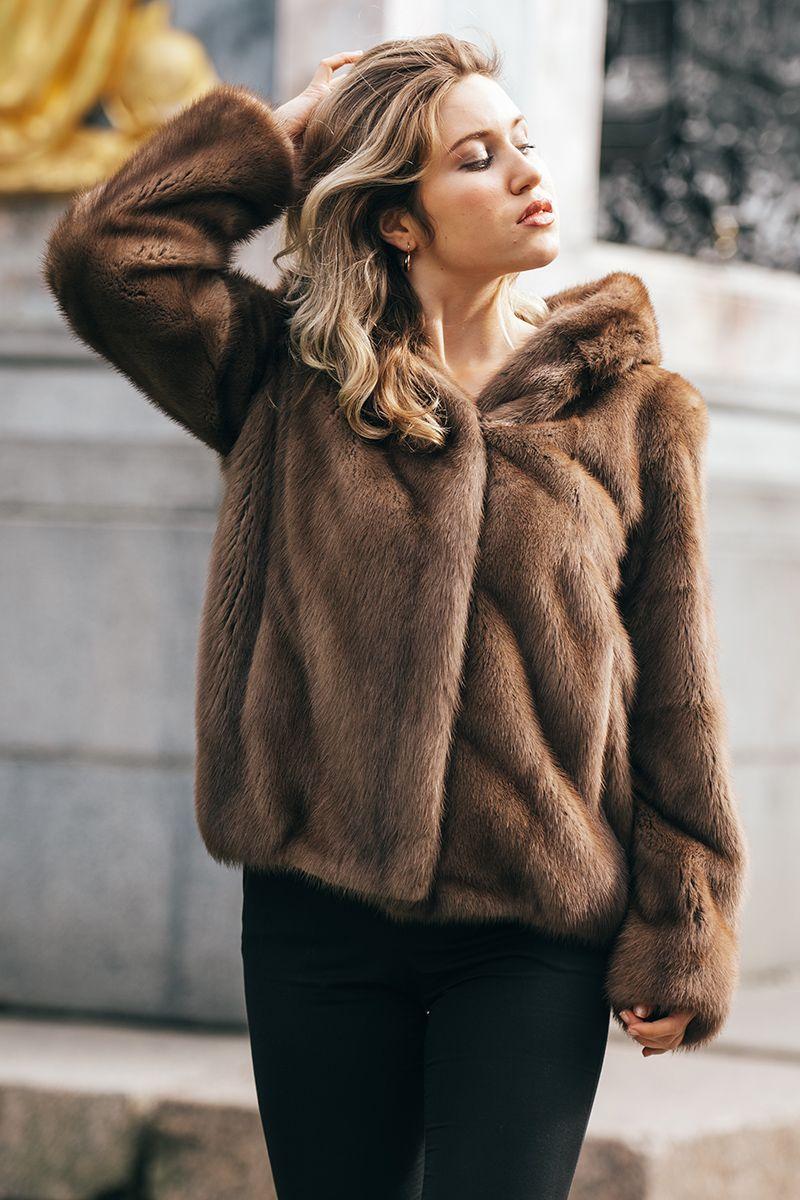 Норковая куртка фото