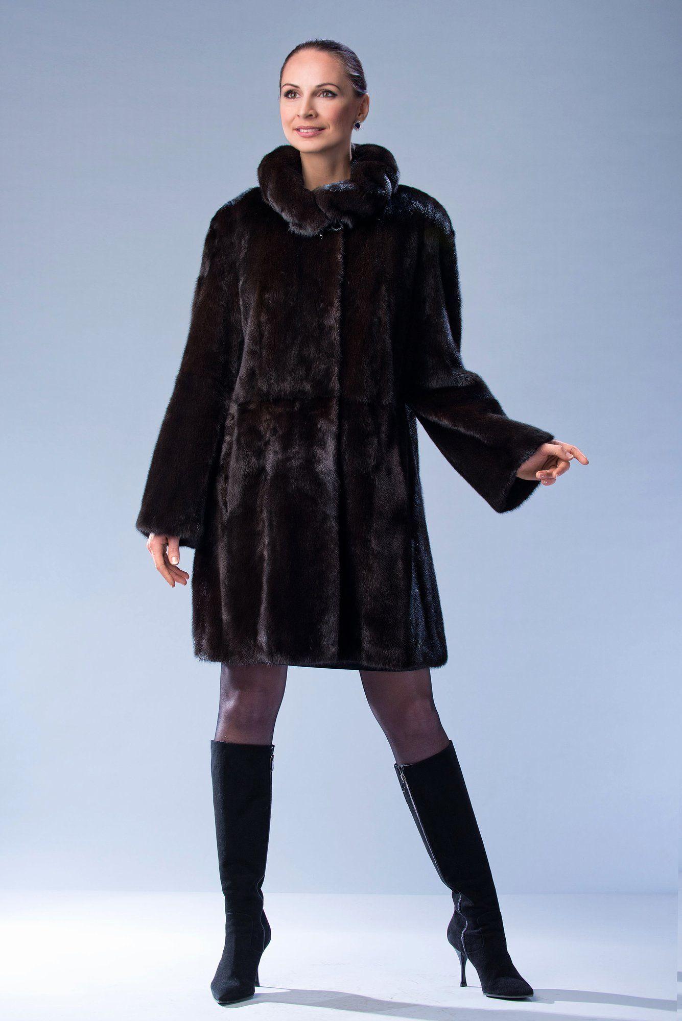 Норковая шуба фото