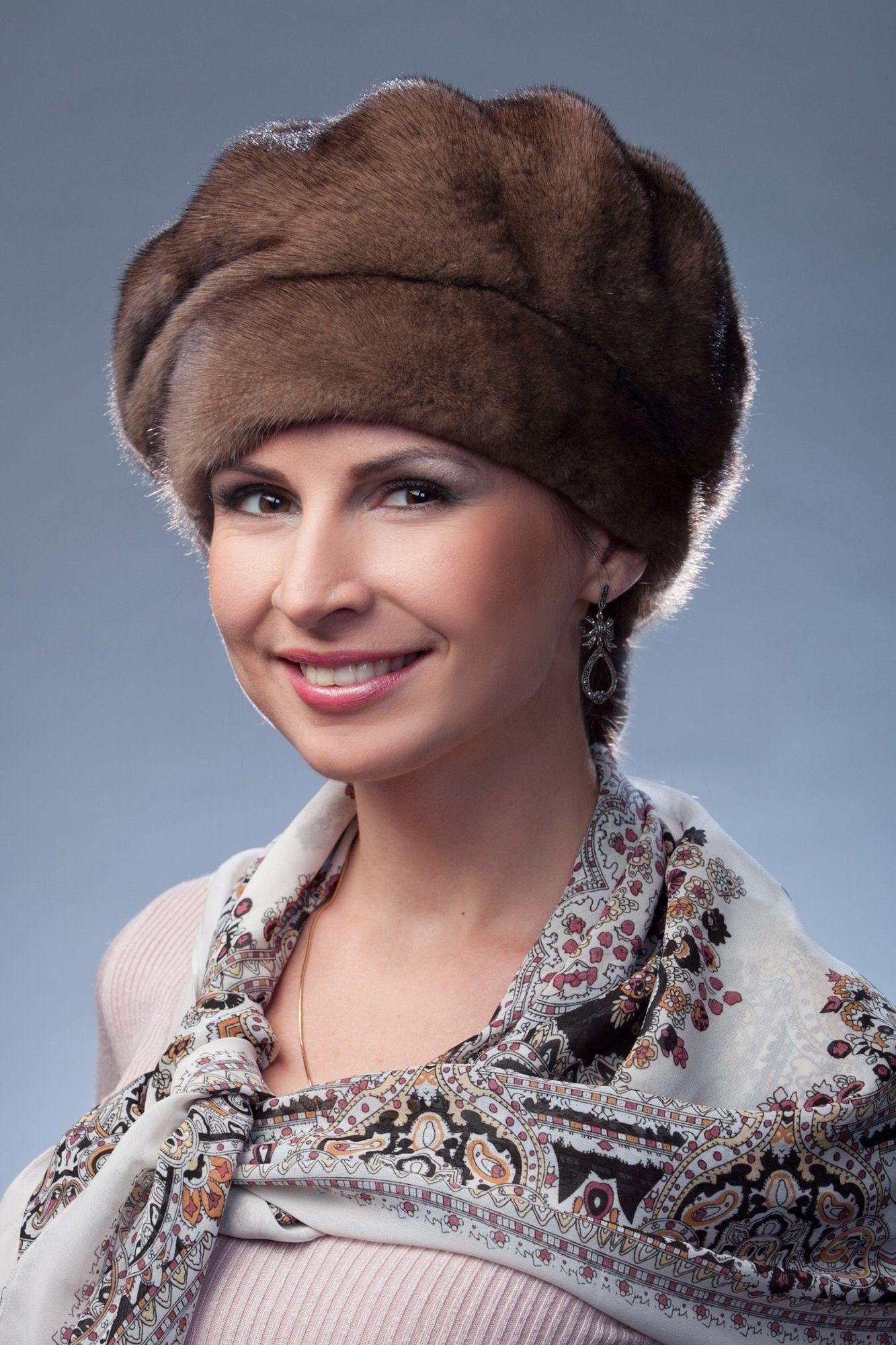 Головной убор из норки фото