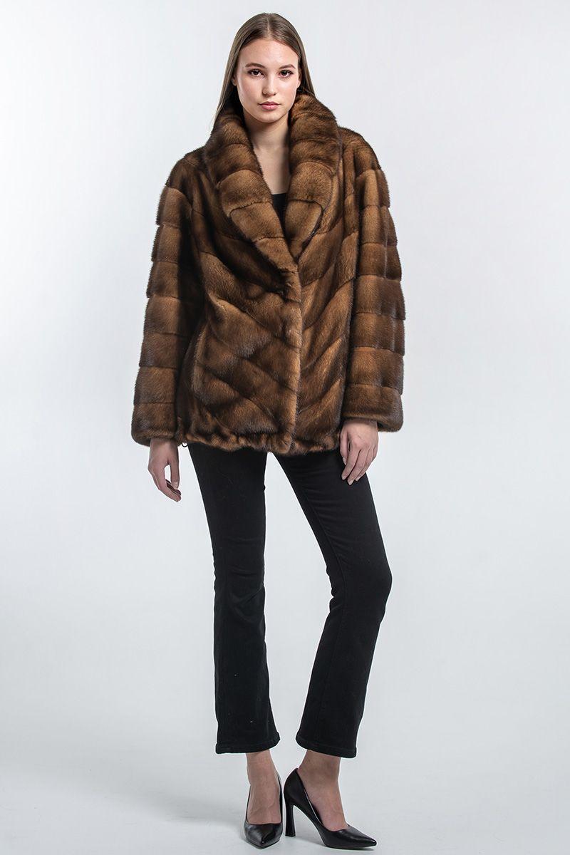 Норковая куртка фото
