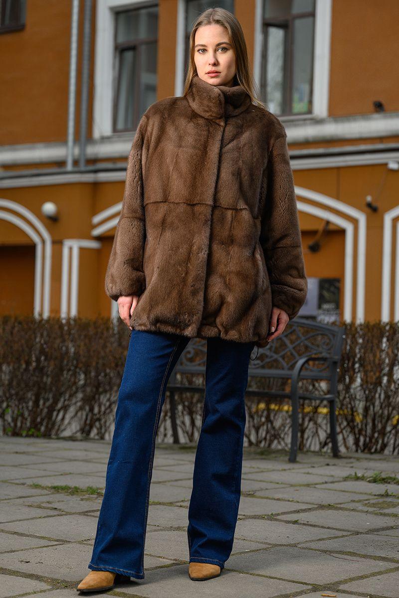 Норковая куртка фото