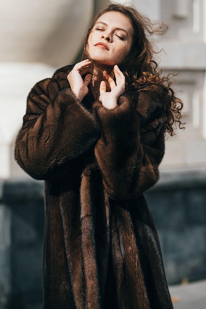Норковая шуба фото