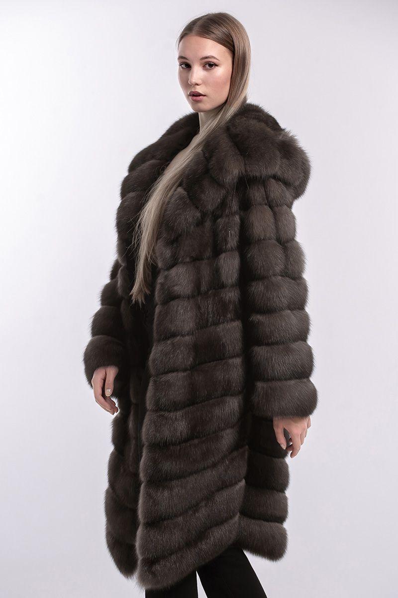 Шуба из соболя фото