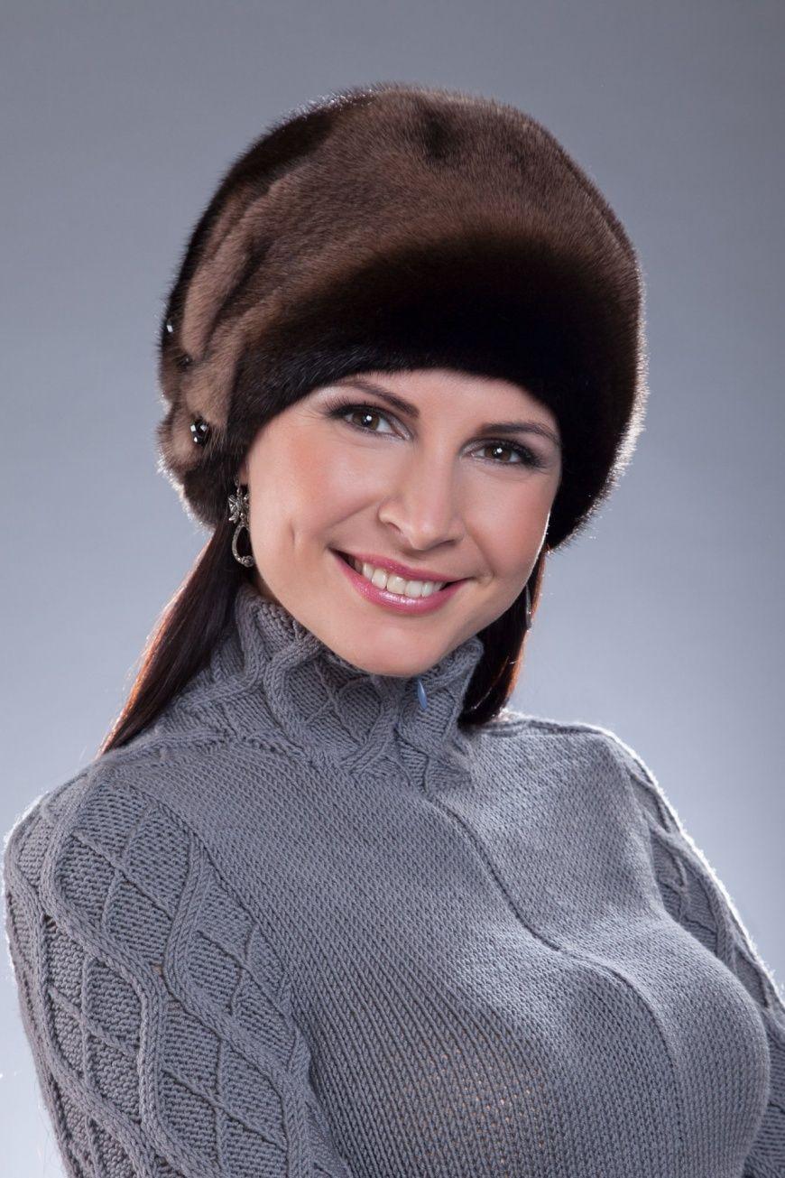 Головной убор из норки фото