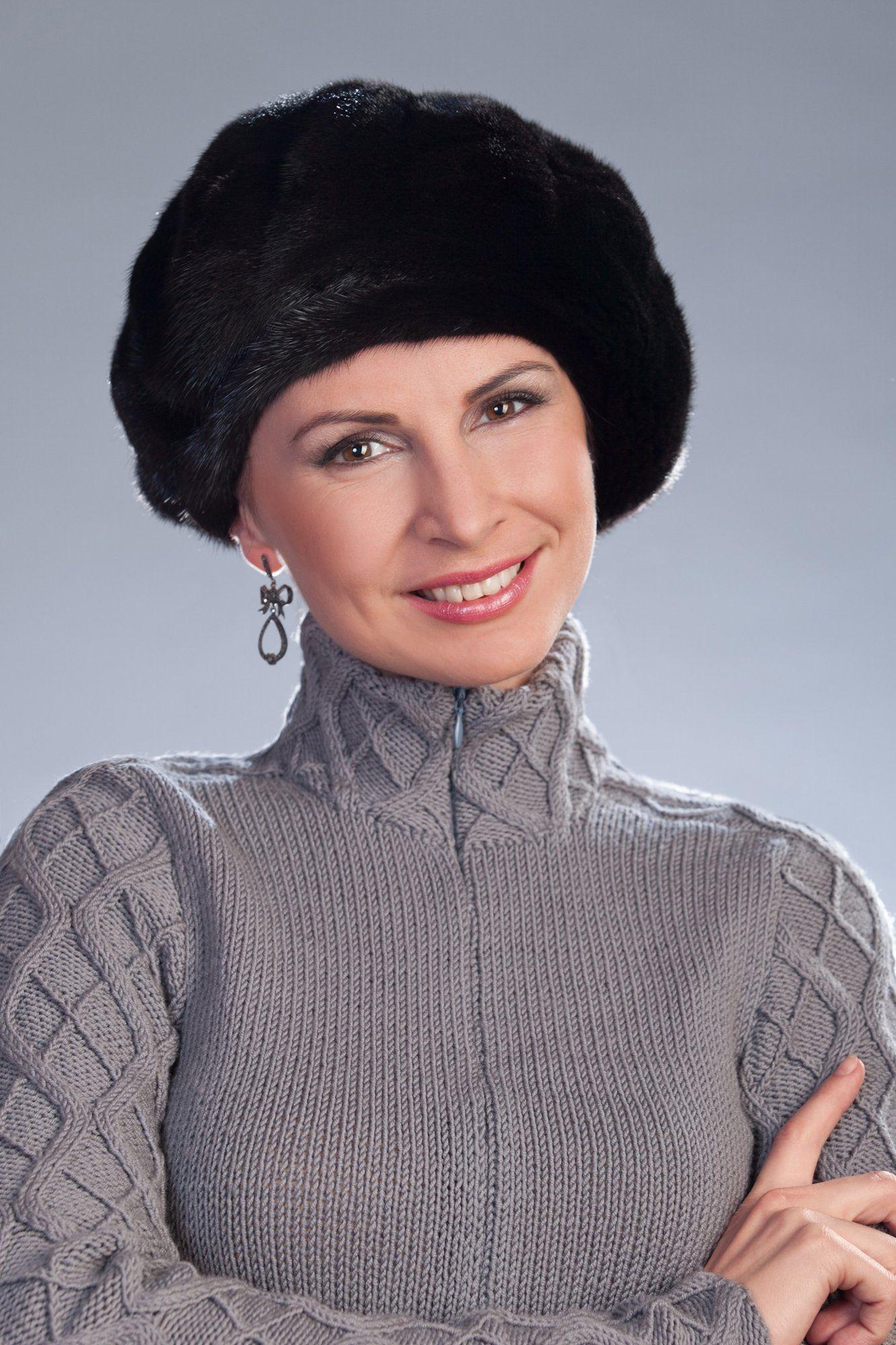 Головной убор из норки фото