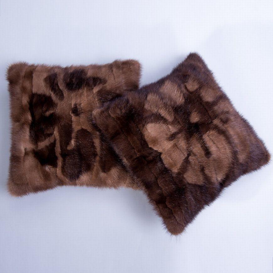 подушка из норки фото