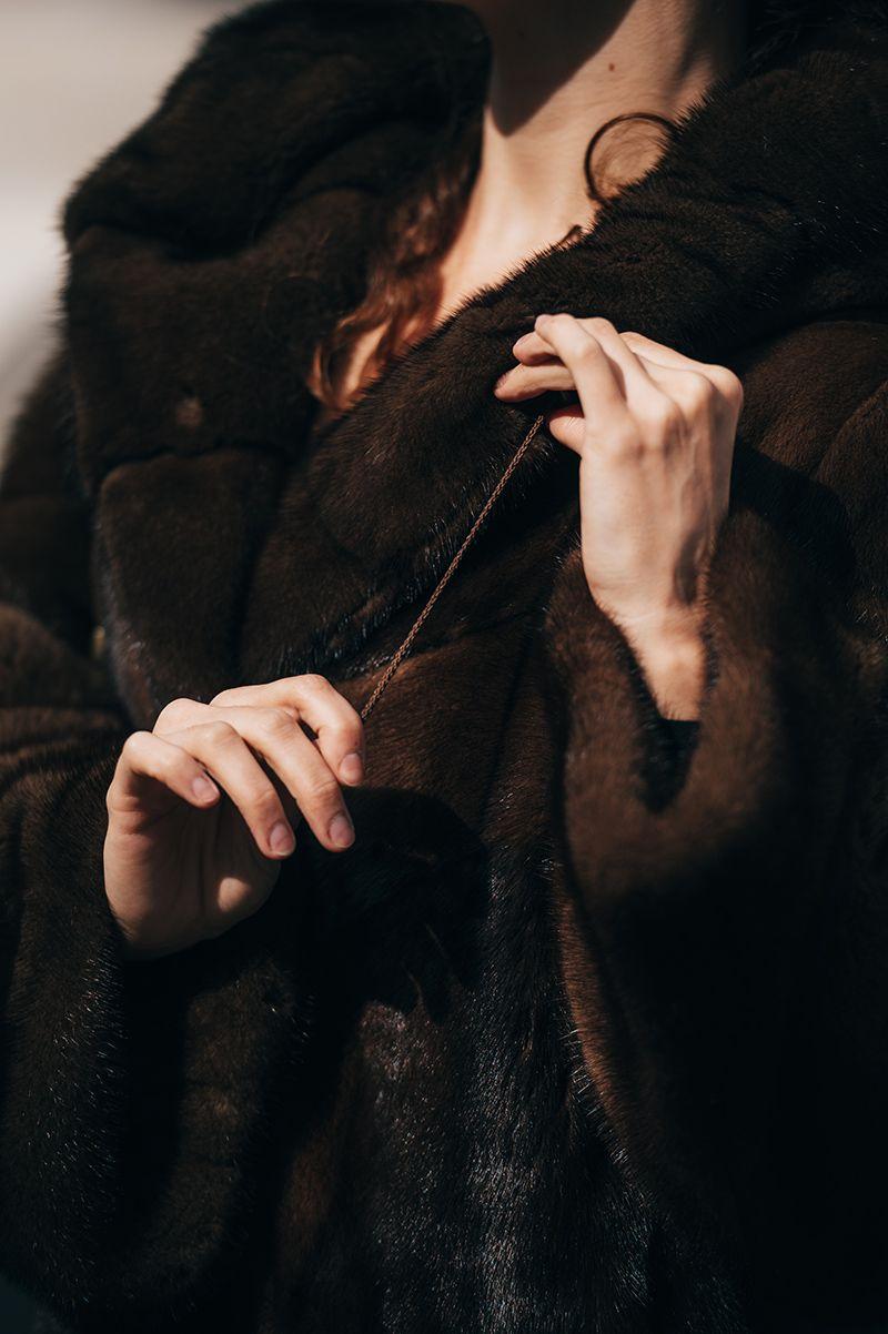 Норковая шуба фото