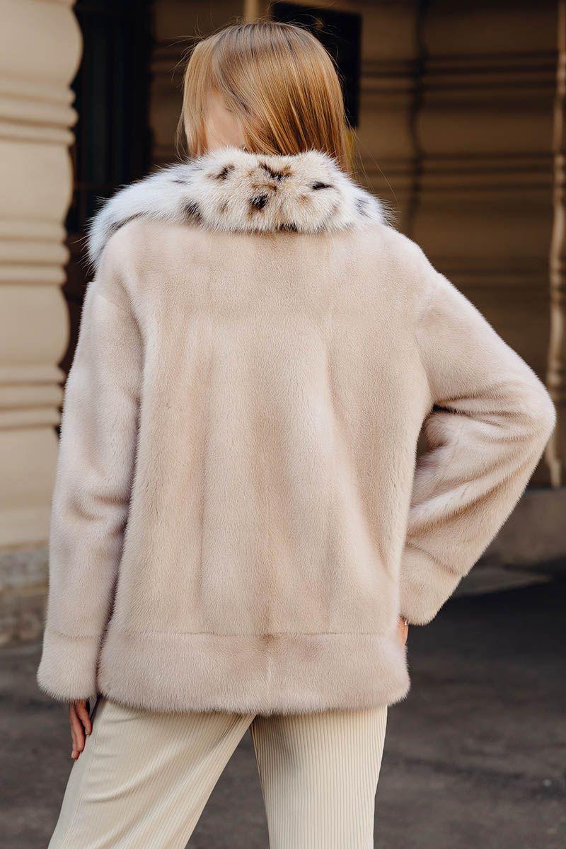 Норковая косуха с рысью фото