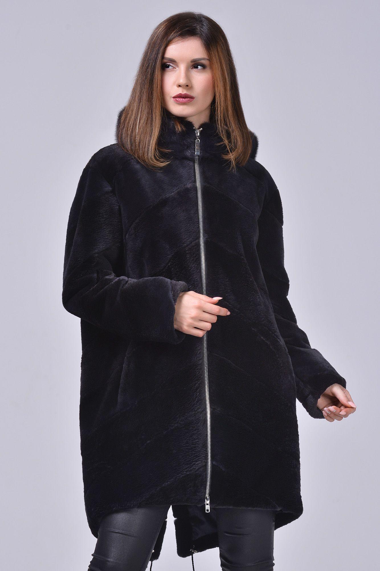 Куртка из меха бобра фото
