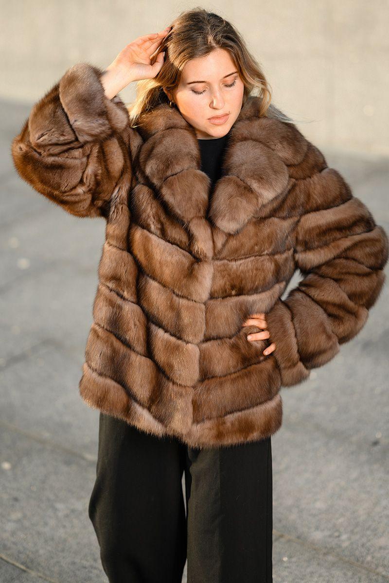 Шуба из соболя фото