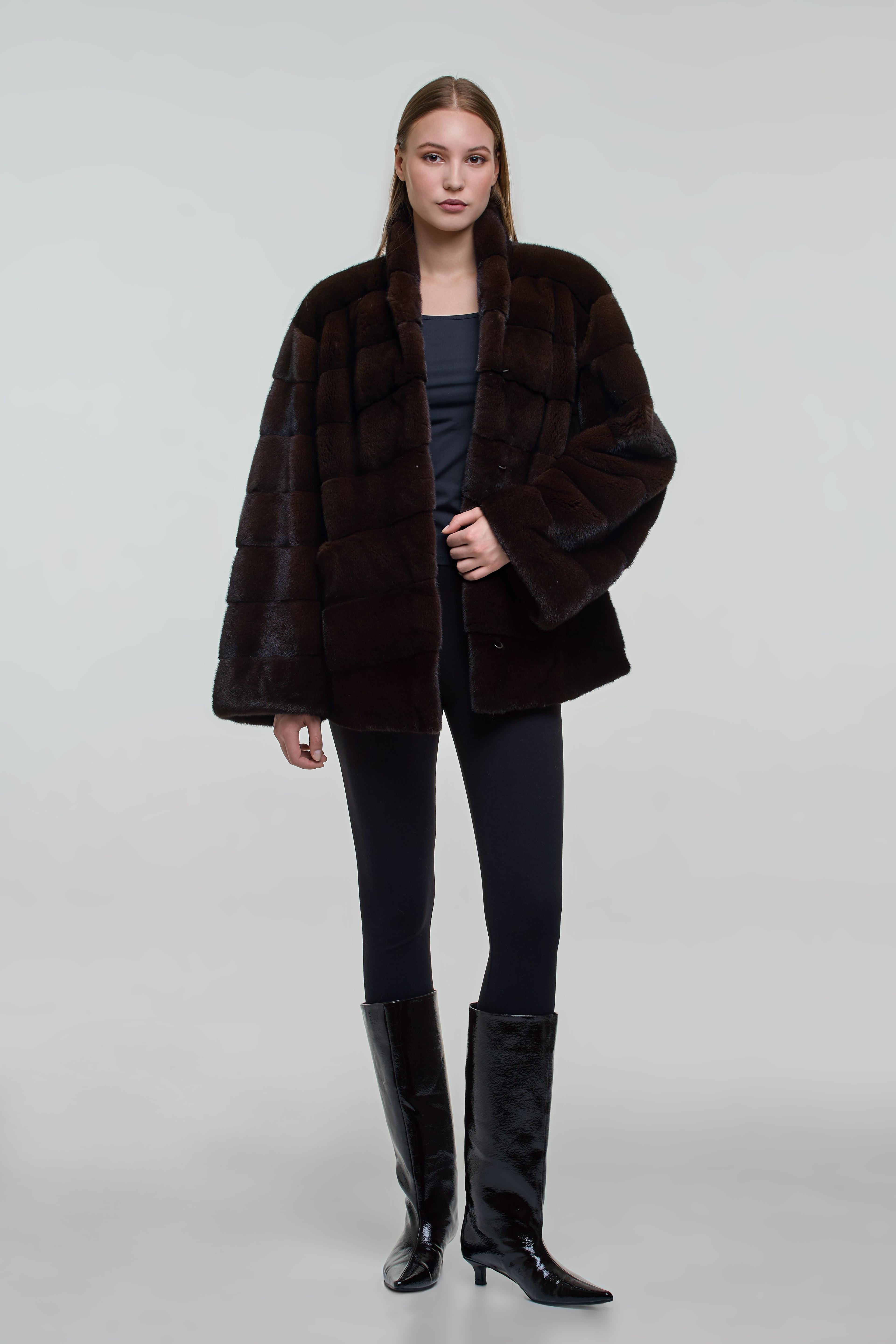 Норковая шуба фото