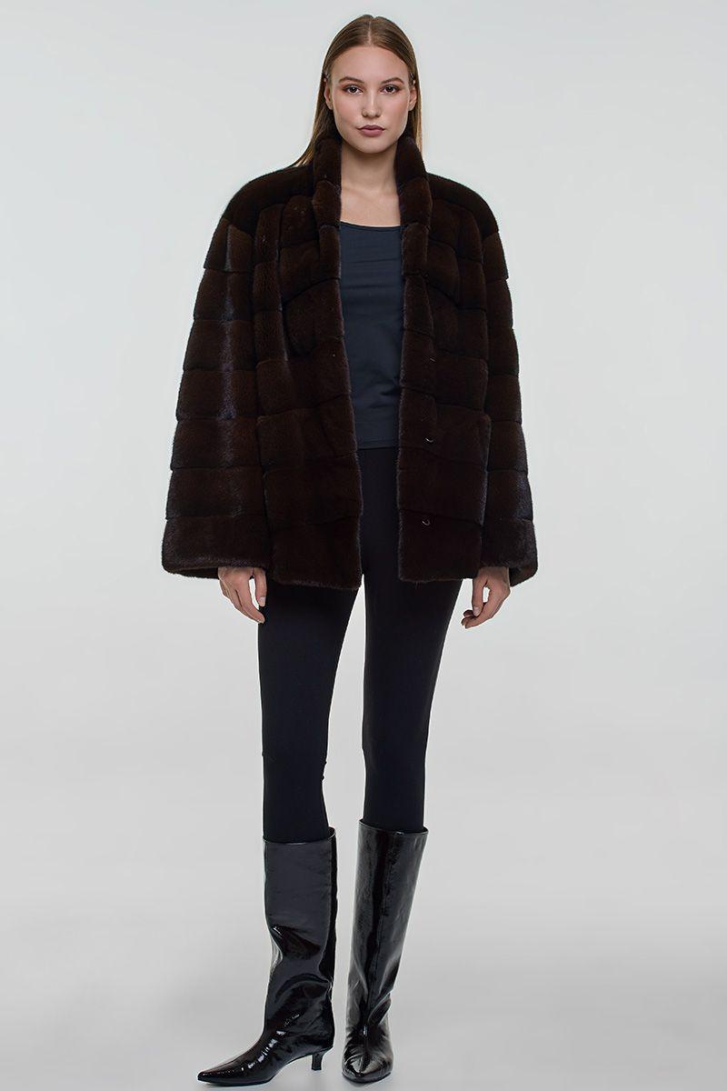 Норковая шуба фото