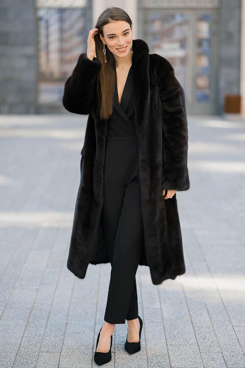 Норковая шуба фото