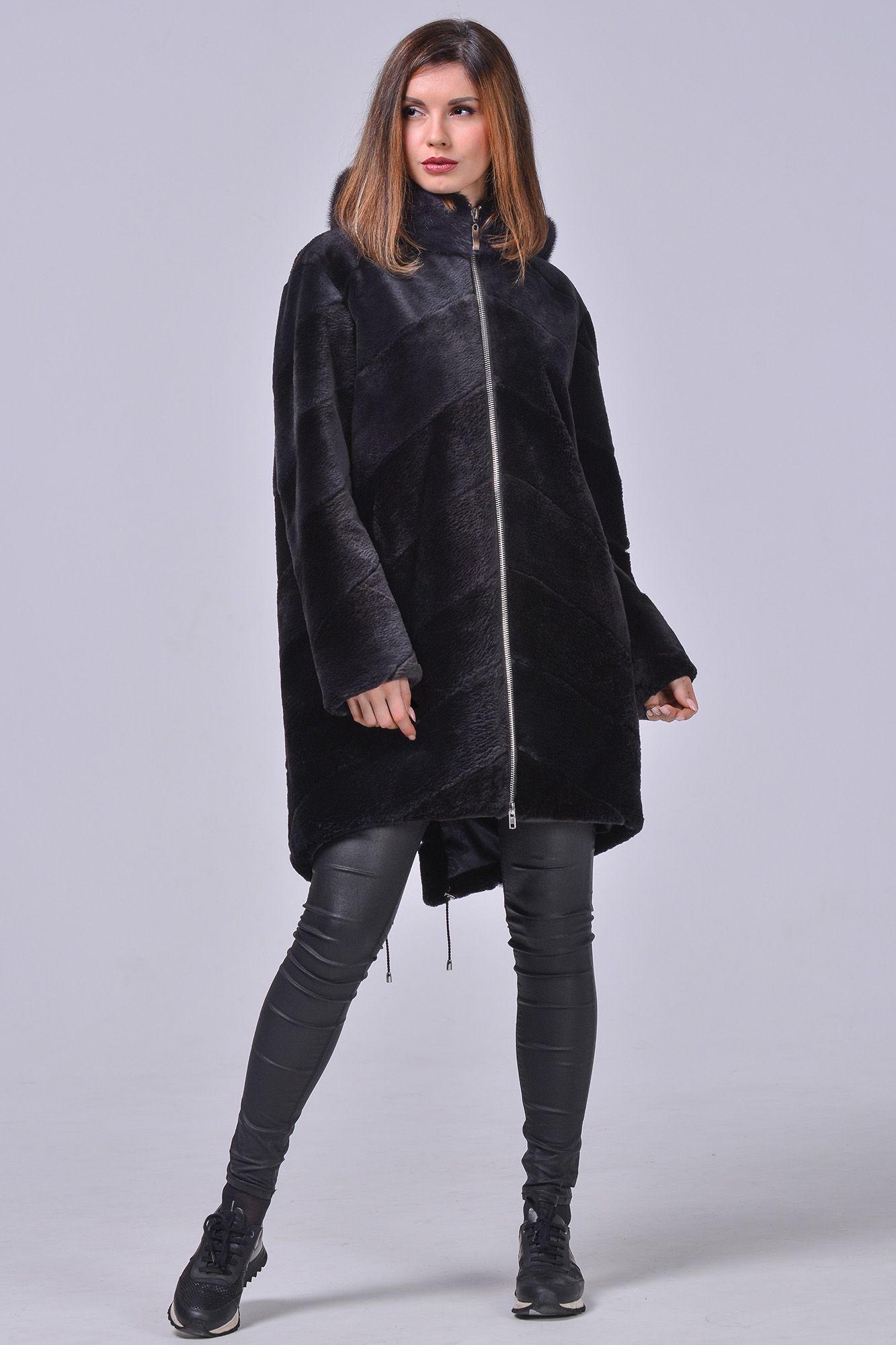 Куртка из меха бобра фото