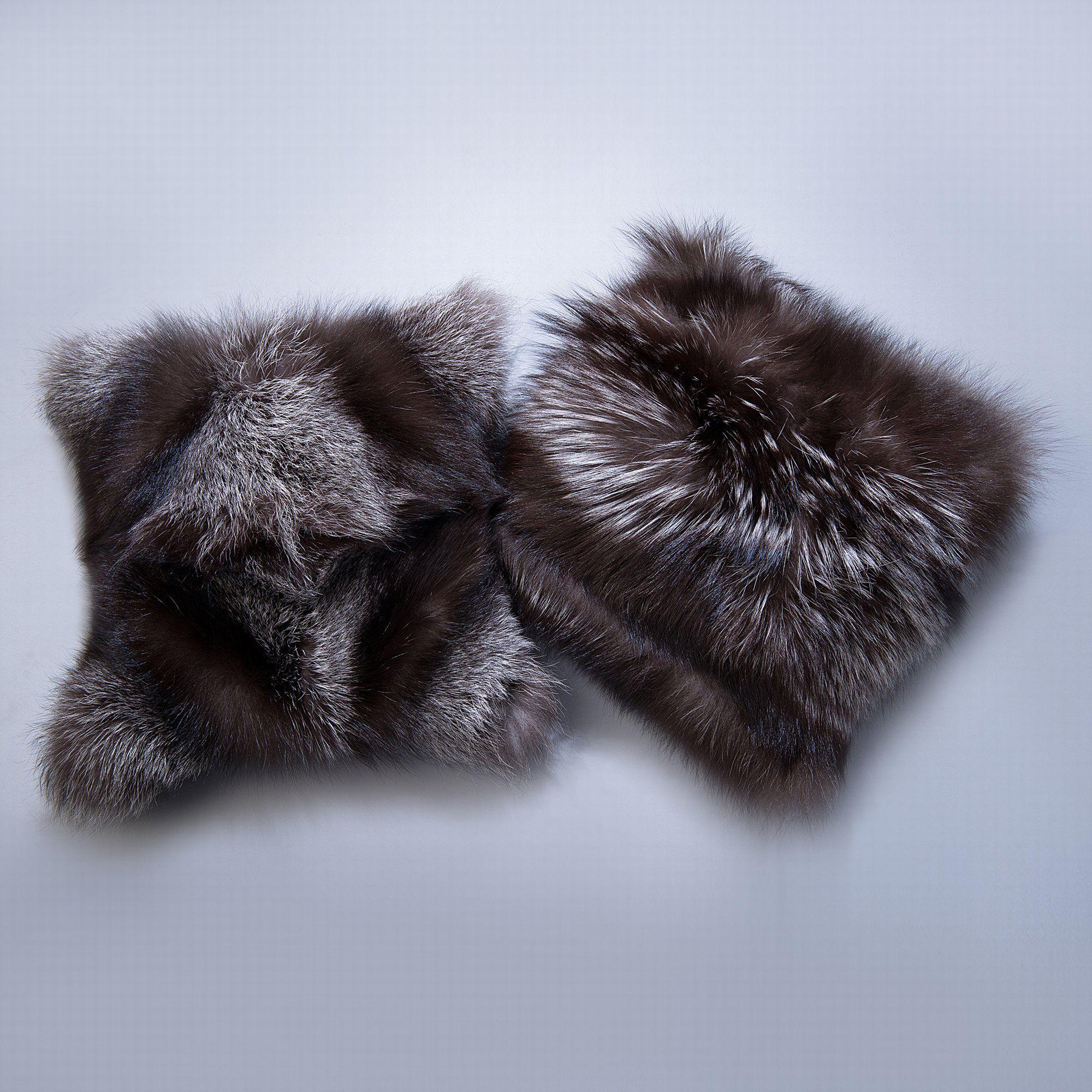 подушка из лисы фото