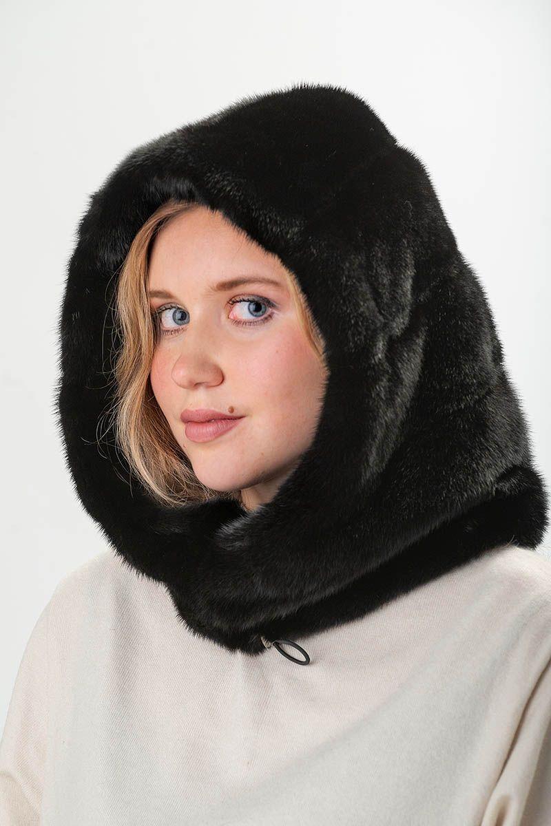 Капор из норки фото