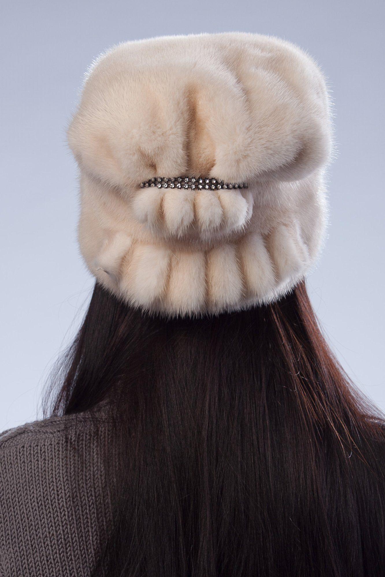 Головной убор из норки фото