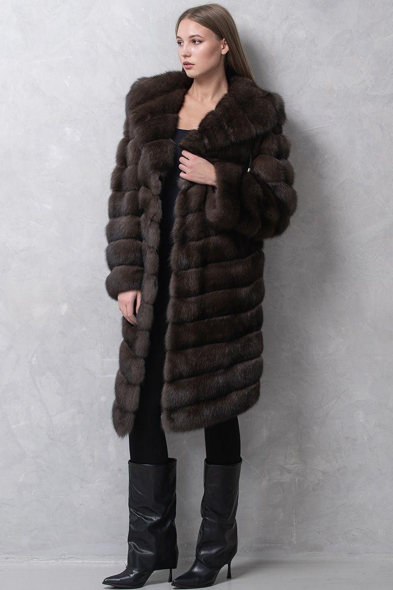 Шуба из соболя фото