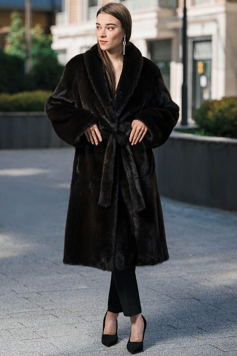 Норковая шуба фото