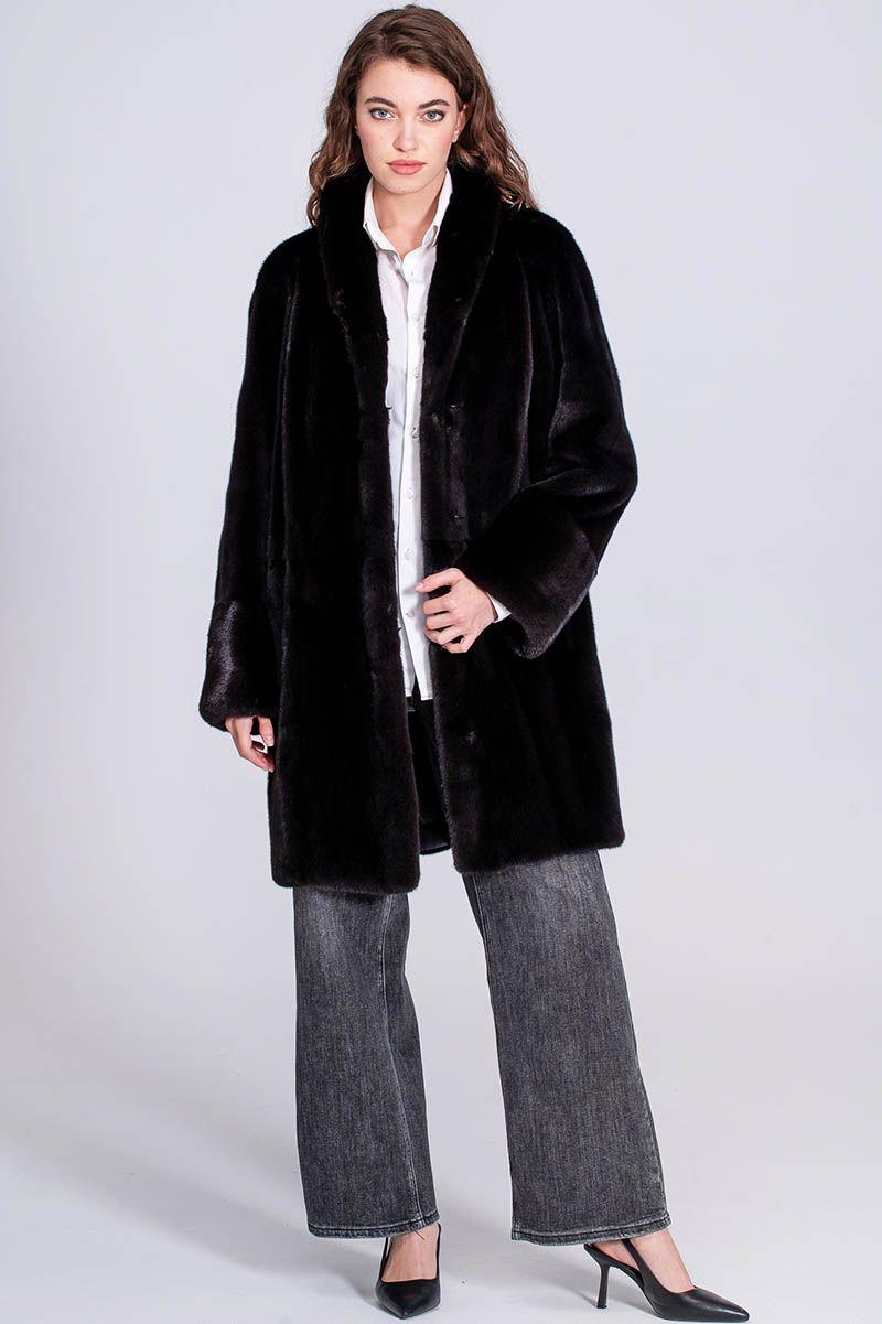 Норковая шуба фото