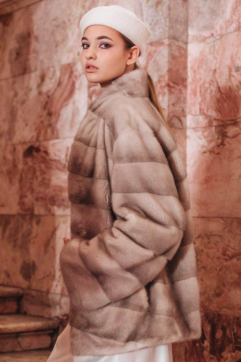 Норковая шуба фото