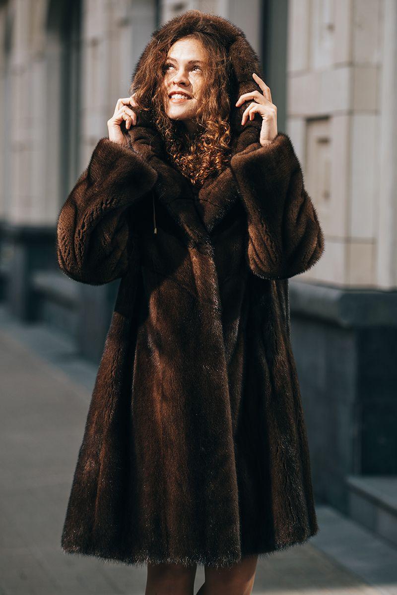 Норковая шуба фото